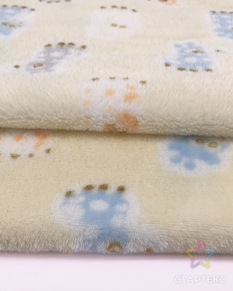 Оптовая продажа, супермягкая фланелевая флисовая ткань для детского постельного белья, комплекты/одеяло/домашний текстиль арт. АЛБ-1466-1-АЛБ000060799589151 5
