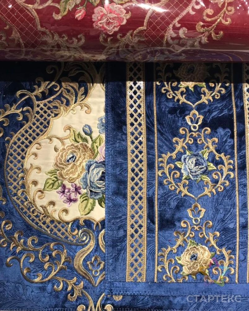 Диван в марокканском стиле с вышивкой из бисера, бархатная ткань с тиснением, больше дизайнов для дивана арт. АЛБ-1477-1-АЛБ000060807465556 2