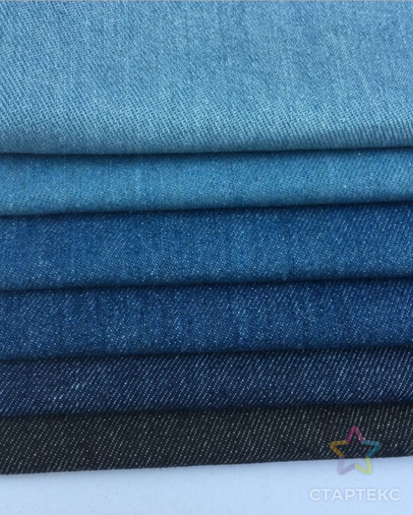 100% хлопчатобумажная джинсовая ткань для джинсов 12 унций арт. АЛБ-1493-1-АЛБ000060820849427 5