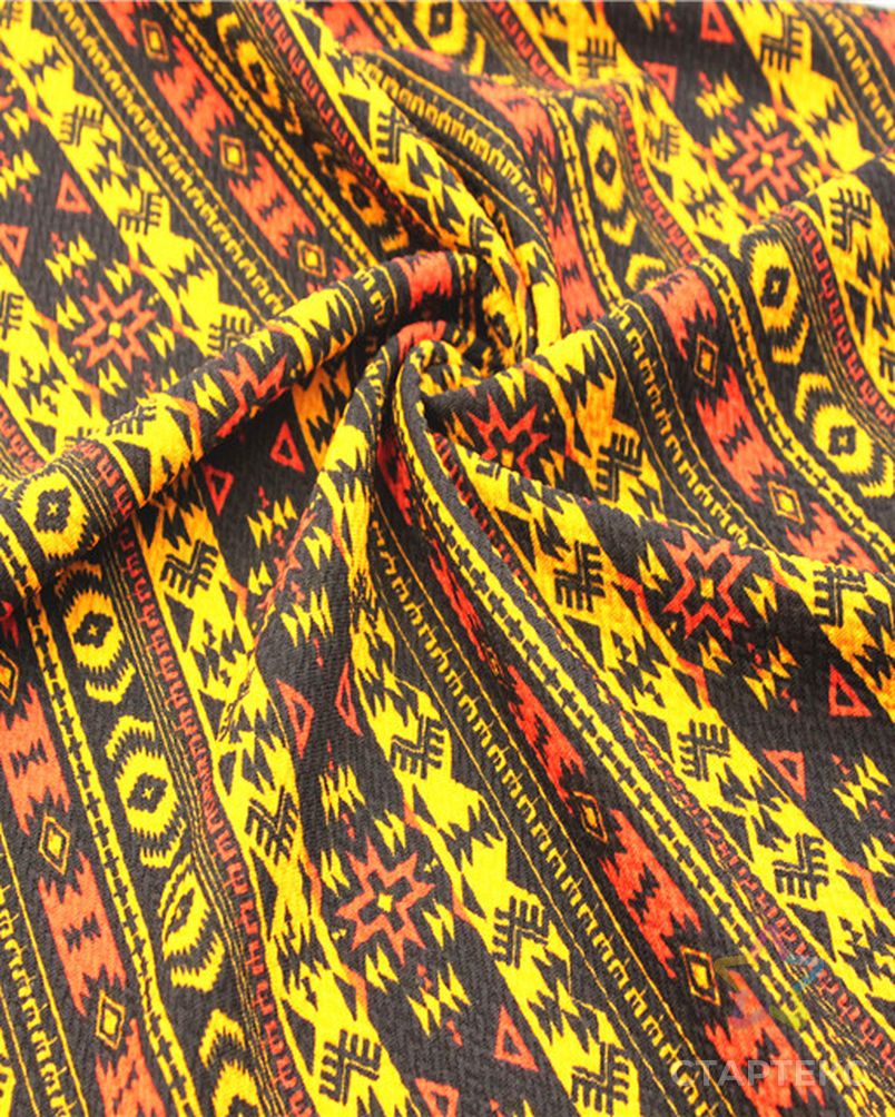 Лучшая цена, двусторонняя трикотажная африканская ткань для одежды из полиэстера и спандекса с рисовым жаккардом арт. АЛБ-1515-1-АЛБ000060838753058 4