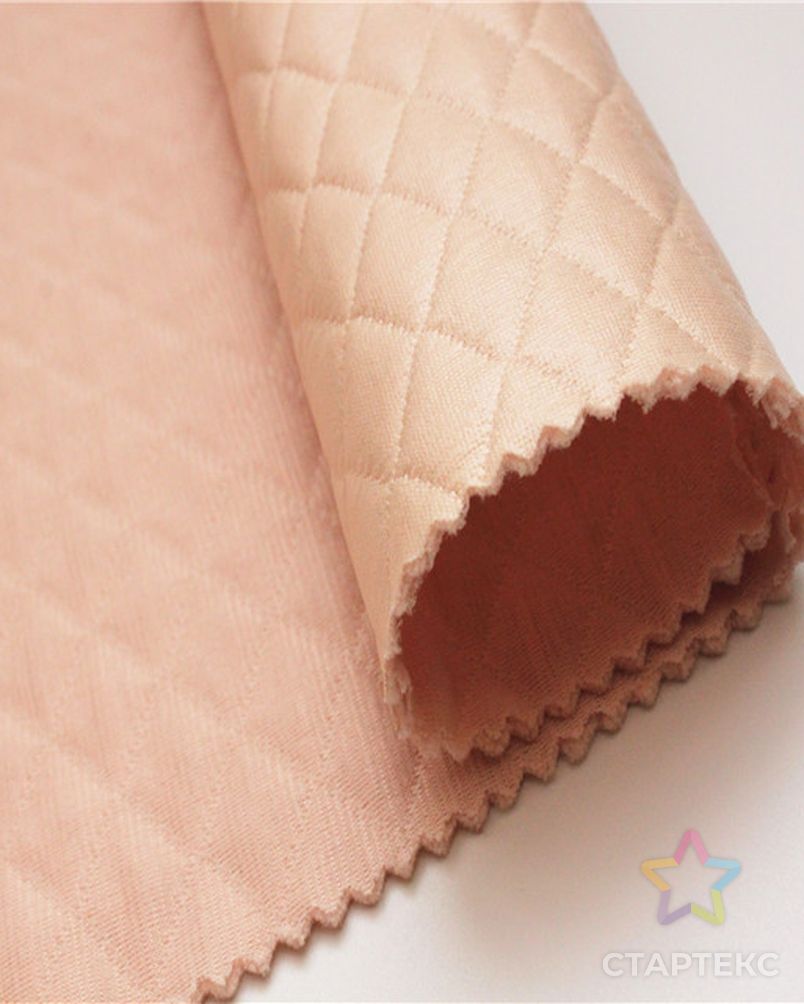 Фабрика Shaoxing, Высококачественная обивочная ткань, полиэстер, жаккард, стеганая розовая ткань для одежды арт. АЛБ-1517-1-АЛБ000060839107448 3