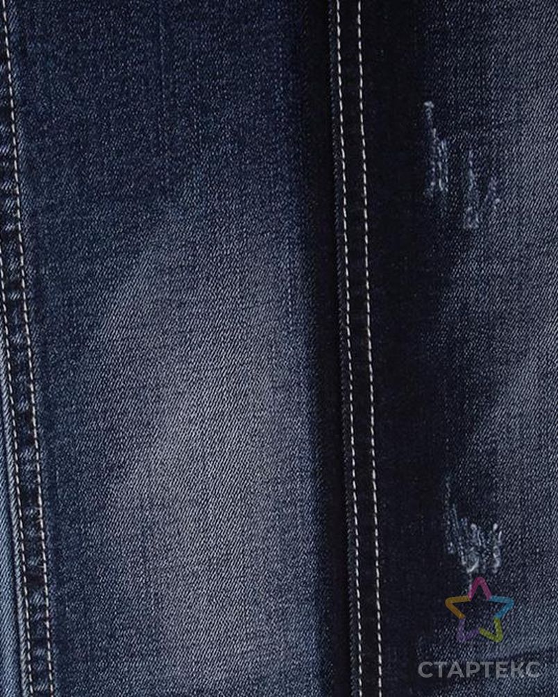 Горячая Распродажа, 9 унций, переработанная стрейчевая конопляная джинсовая ткань цвета индиго для джинсов от производителя арт. АЛБ-1529-1-АЛБ000062007536361 2