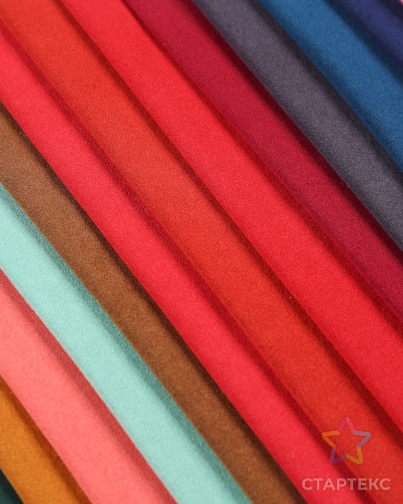 Лучшее текстильное сырье, одностороннее эластичное трикотажное замшевое Джерси, полиэстер, замша, ткань для одежды арт. АЛБ-1589-1-АЛБ000062155790817