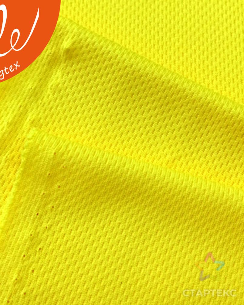 Трикотажные спортивные рубашки г/кв. М, влагопоглощающая быстросохнущая сетчатая ткань для спортивной одежды арт. АЛБ-1637-1-АЛБ000062251483296 5