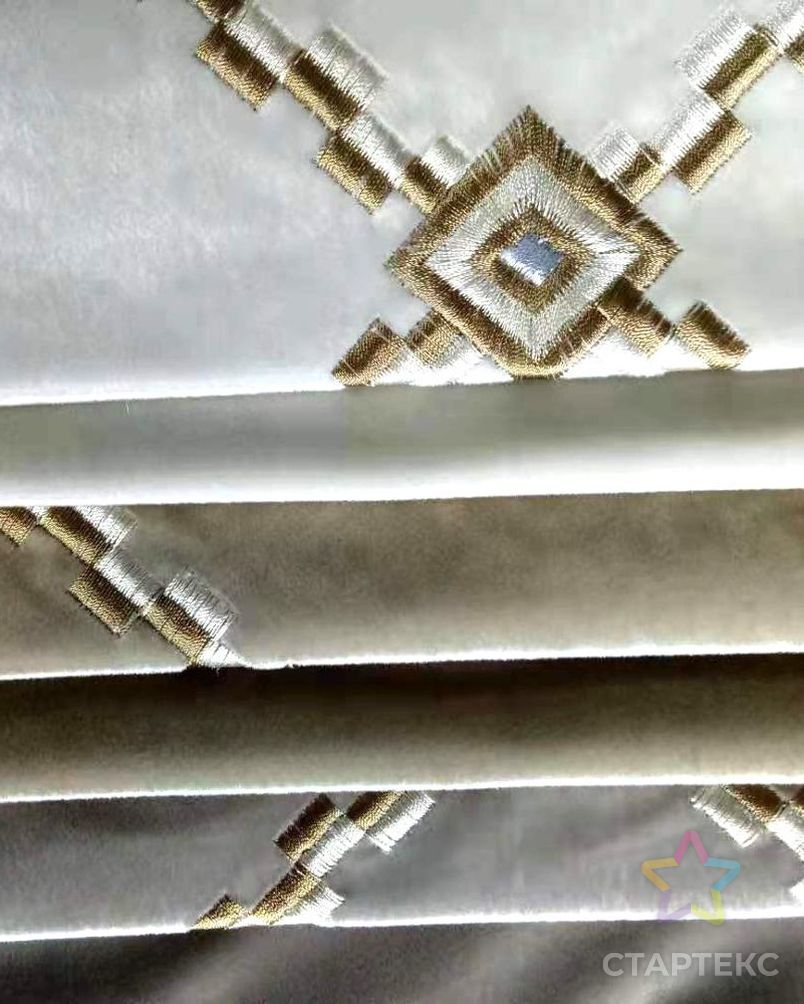 Новая технология ткани, подушка, атласная Вышивка, полосатая обивка, ткань для дивана, итальянский бархат, сияющий арт. АЛБ-1677-1-АЛБ000062319691908 5