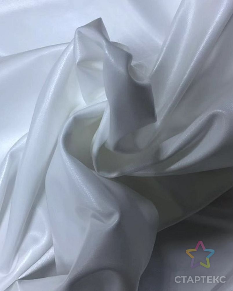 Белый цвет, 100% полиэстер, трикотажная ламинатная ткань для тканевых подгузников арт. АЛБ-1678-1-АЛБ000062319744387 2