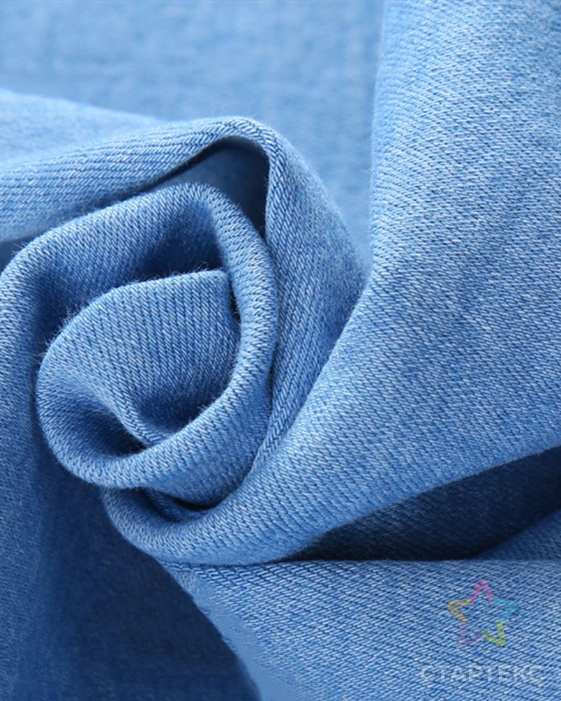 1/3 саржевая эластичная Бенгальская имитация джинсовой ткани для джинсов и ковбойских платьев арт. АЛБ-1697-1-АЛБ000062357359678 4