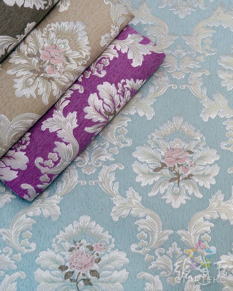 Европейская ткань из синели для обивки жаккардового дивана, Гобеленовая ткань для домашнего текстиля арт. АЛБ-1702-1-АЛБ000062377778951 4