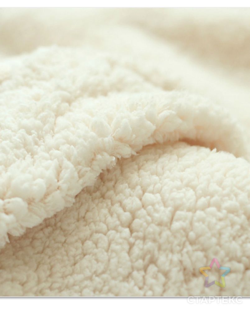 Качественное одностороннее матовое полиэфирное одеяло sherpa, плюшевая ткань для домашнего текстиля от производителя арт. АЛБ-1731-1-АЛБ000062418813717 5