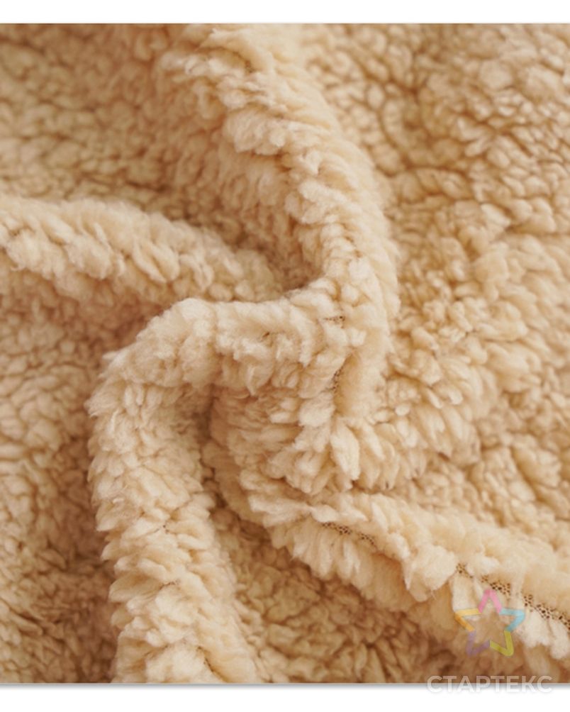 Качественное одностороннее матовое полиэфирное одеяло sherpa, плюшевая ткань для домашнего текстиля от производителя арт. АЛБ-1731-1-АЛБ000062418813717 6