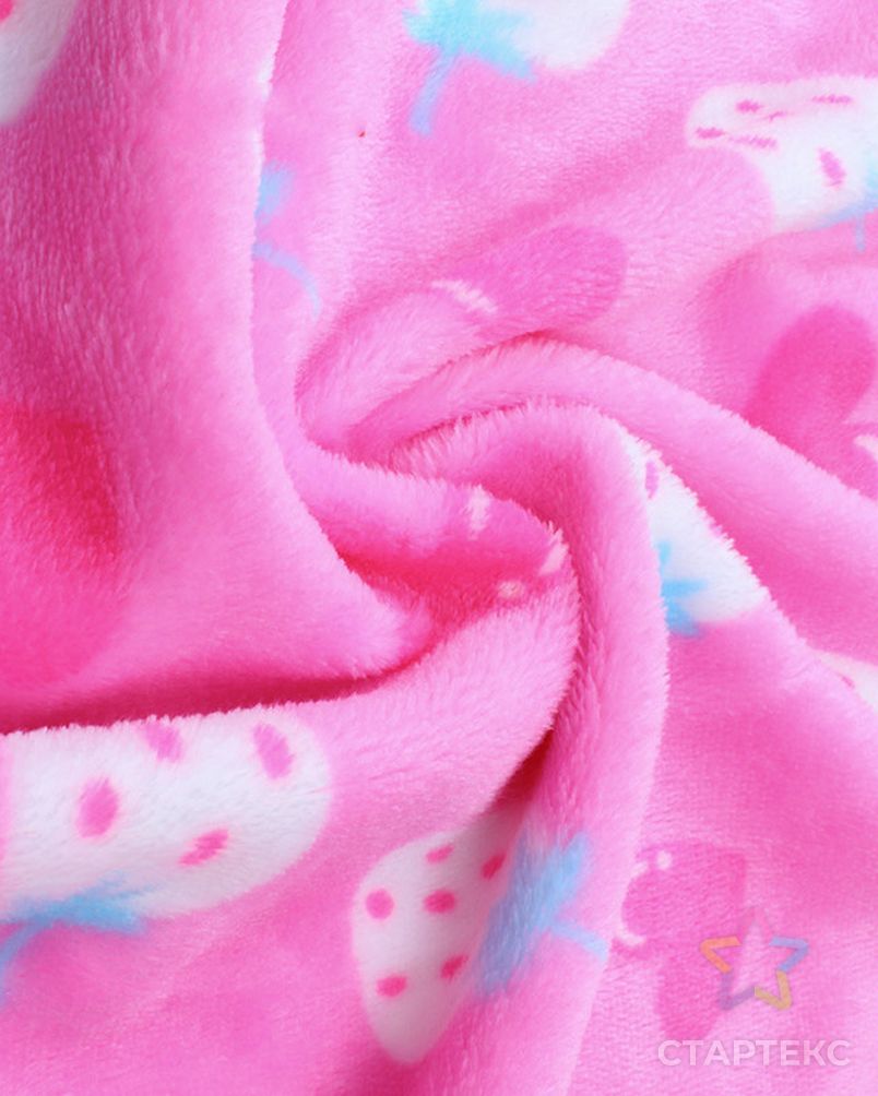 Высококачественная мягкая полиэфирная ткань MUSA с цифровым принтом для детского одеяла арт. АЛБ-1742-1-АЛБ000062428587157 5