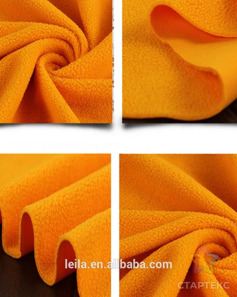 Высокое качество, индивидуальное производство, цветная 100% полиэфирная однотонная микро-полярная флисовая ткань для одежды арт. АЛБ-1757-1-АЛБ000062440178915 6
