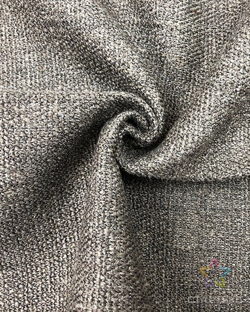Домашний текстиль, серый цвет, с принтом, акриловый полиэстер, смешанный, простой, льняной вид, ткань для дивана арт. АЛБ-1819-1-АЛБ000062492758067 2