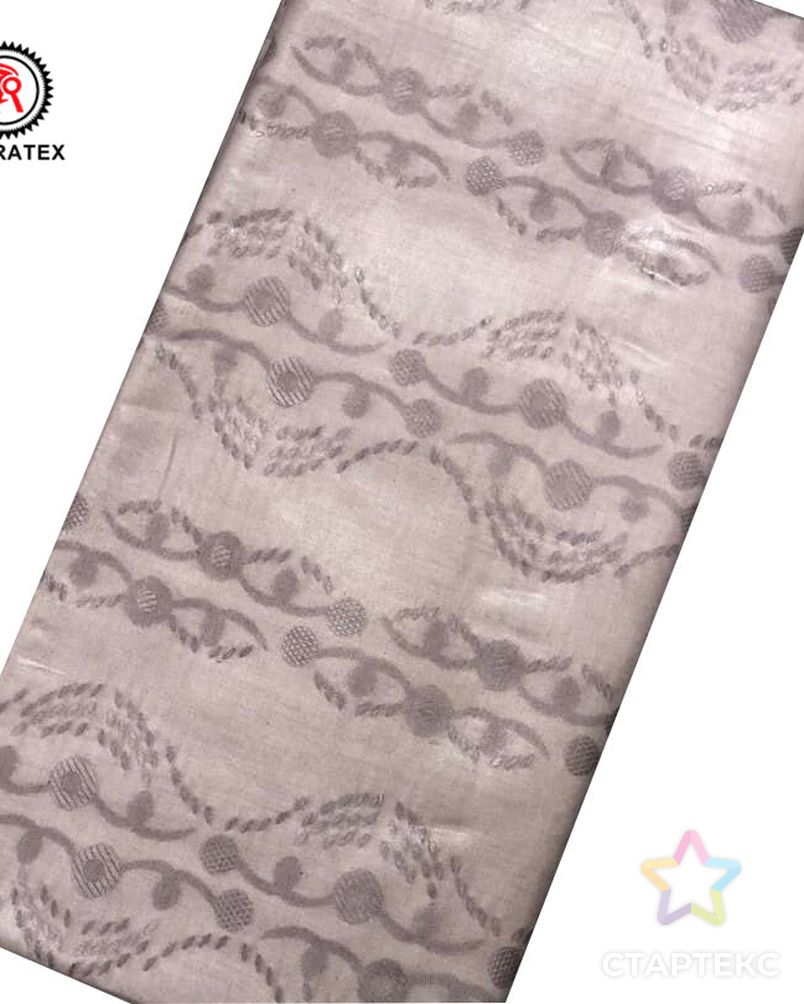 Африканская полиэфирная Дамасская ткань Shadda Brocade арт. АЛБ-1840-1-АЛБ000062513890228 2