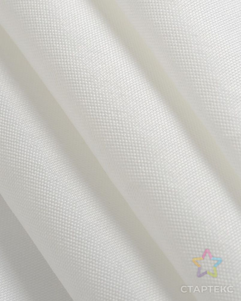 Полиэфирная ткань белого цвета для окрашенного сублимационного принта арт. АЛБ-1880-1-АЛБ000062573335880 2