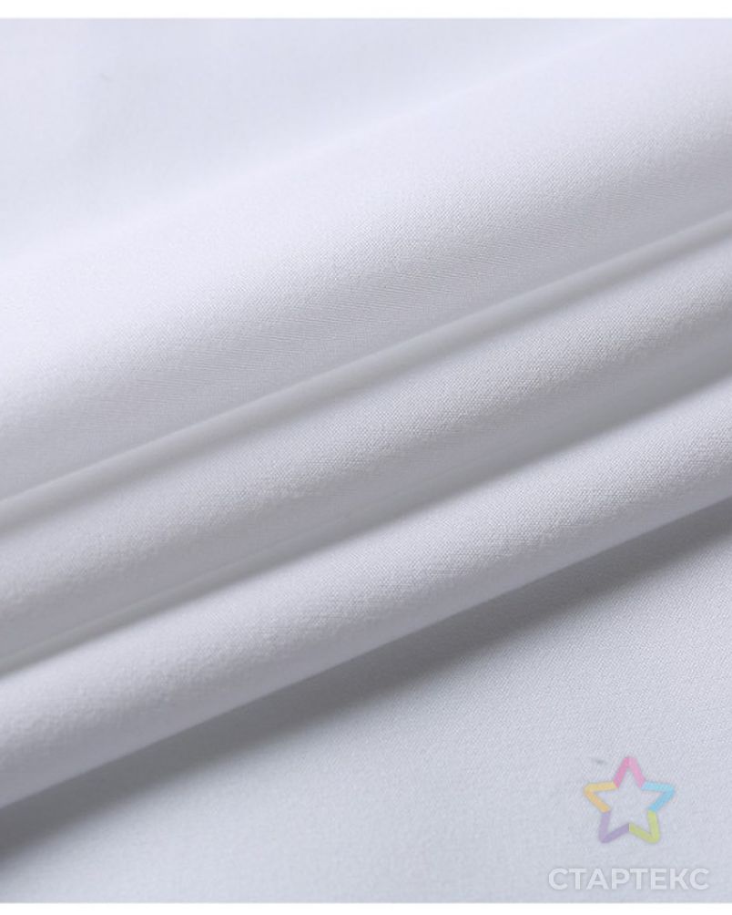 Полиэфирная ткань белого цвета для окрашенного сублимационного принта арт. АЛБ-1880-1-АЛБ000062573335880 3