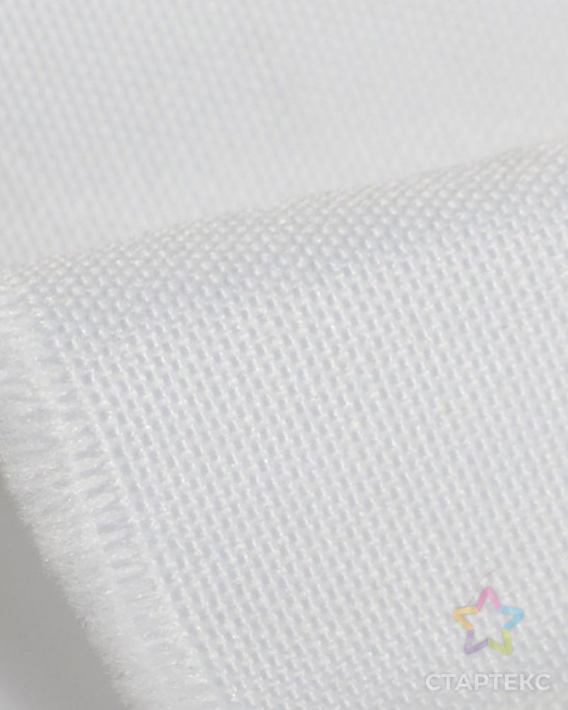 Полиэфирная ткань белого цвета для окрашенного сублимационного принта арт. АЛБ-1880-1-АЛБ000062573335880 6