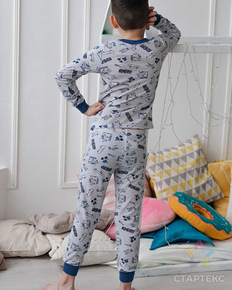 Пижама детская Ралли серый арт. АМД-887-2-АМД17927361.00002 3
