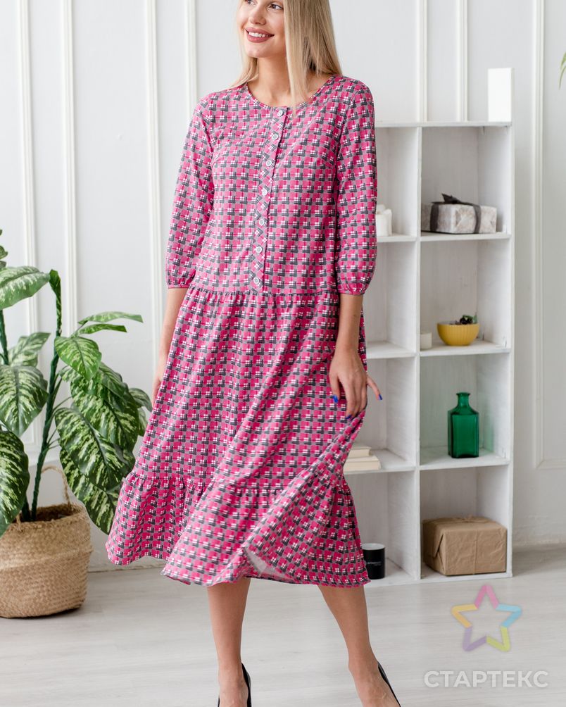 Платье Софи розовый арт. АМД-830-6-АМД17927304.00006