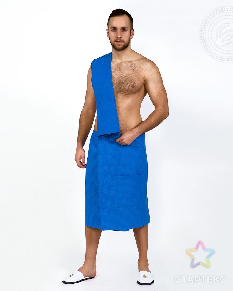 Набор для бани и сауны мужской синий арт. АРТД-1844-2-АРТД0275565 3