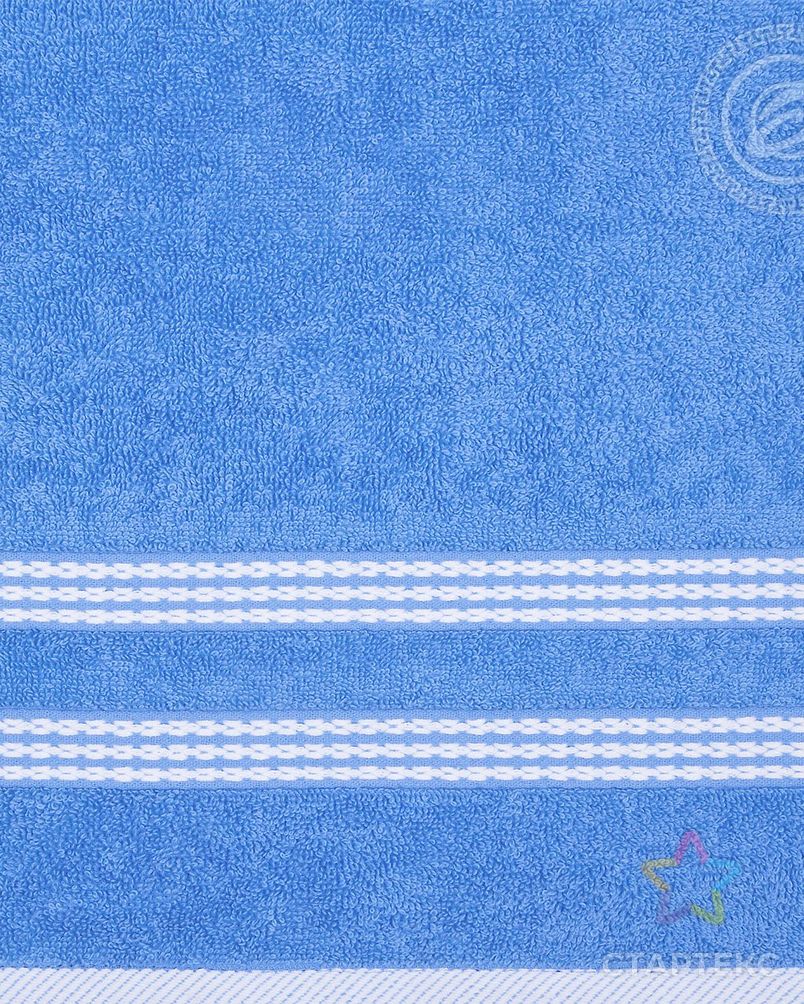Полотенце махровое 'КЛАССИК' Спокойный синий арт. АРТД-3276-2-АРТД0253515
