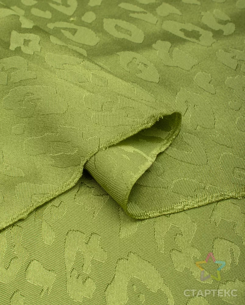 Атлас жаккард "Моар" арт. БЛ-26-30-7036.156 - рис. 3