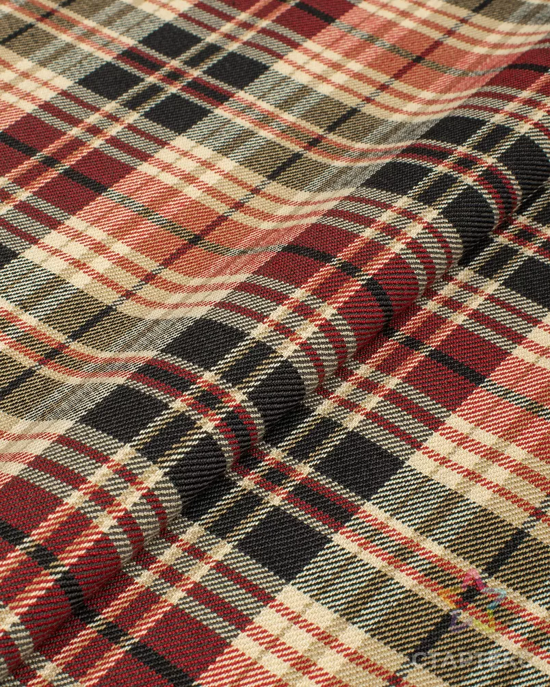 Костюмная клетка стрейч арт. ККЛ-354-1-23550.016 - рис. 1 Костюмная клетка стрейч арт. ККЛ-354-1-23550.016 - рис. 1