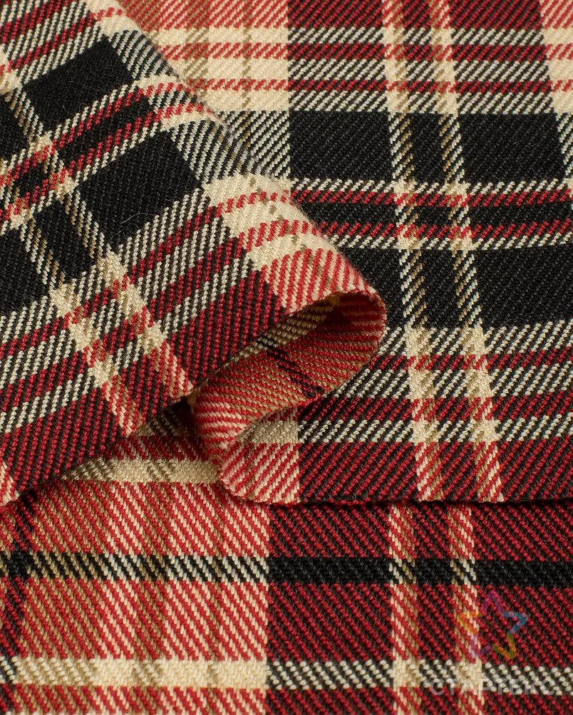 Костюмная клетка стрейч арт. ККЛ-354-1-23550.016 - рис. 3 Костюмная клетка стрейч арт. ККЛ-354-1-23550.016 - рис. 3