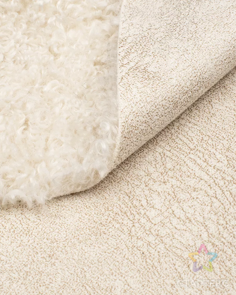 Мех искусственный "Лама барашек" арт. МХ-263-2-27021.002 - рис. 3