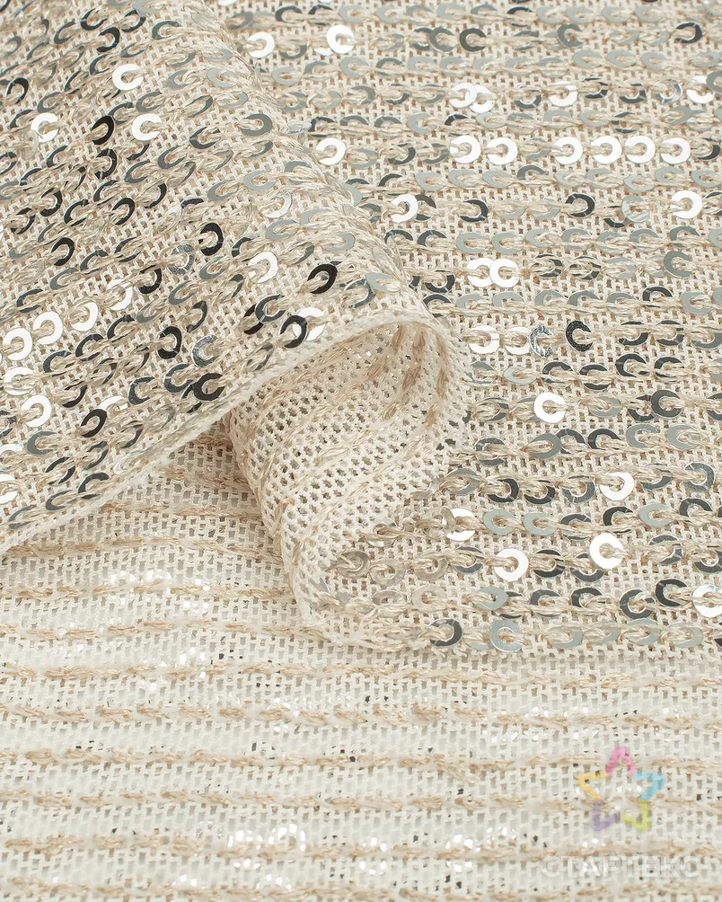 Пайетка на сетке-стрейч арт. ПАЙ-155-4-24010.023 - рис. 3