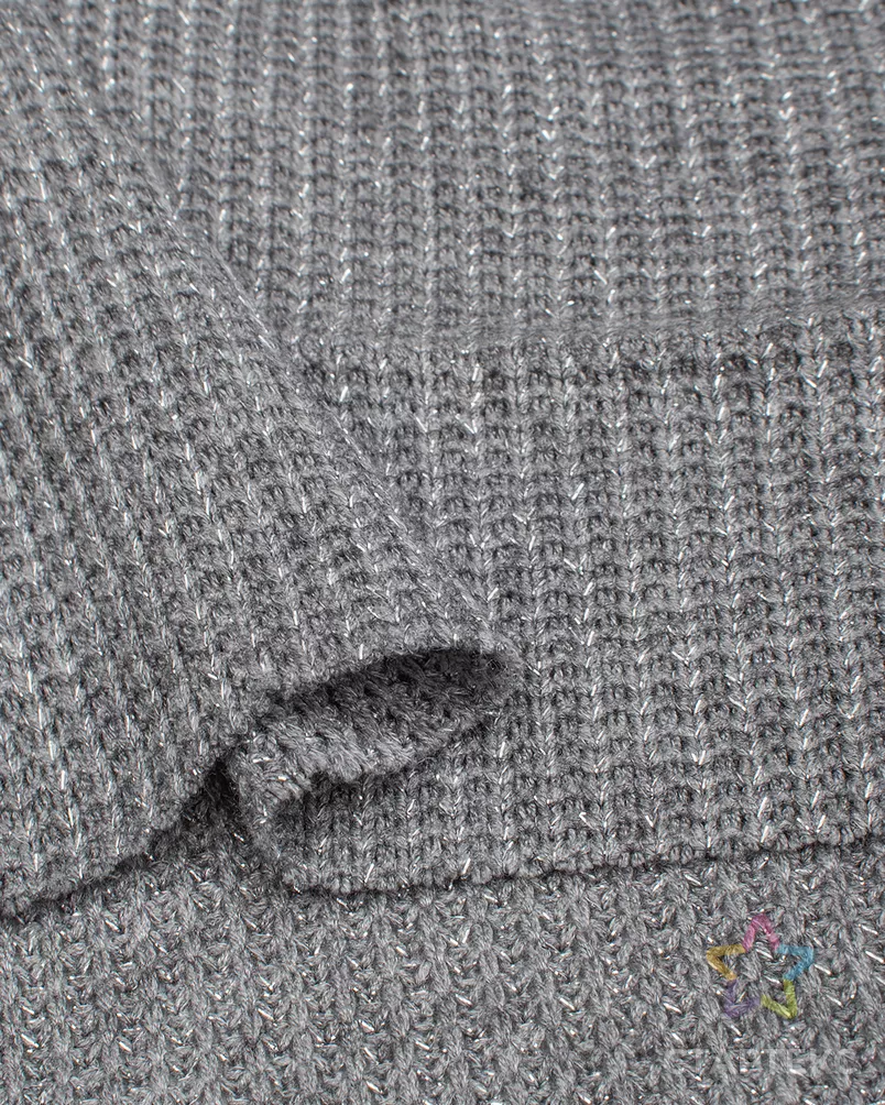 Трикотаж вязаный с люрексом 280 гр/м.кв. арт. ТЛ-216-5-26013.005 - рис. 3