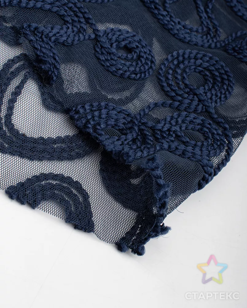 Вышивка на сетке (нитью) арт. КПГН-85-4-25575.004 - рис. 3