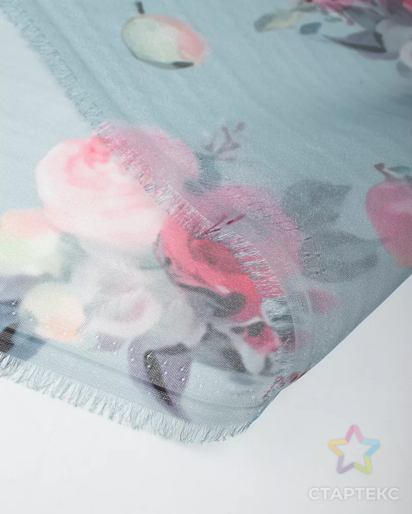 Органза - кристаллон принт, 30гр/м.кв. арт. ОР-28-1-25578.001 - рис. 3