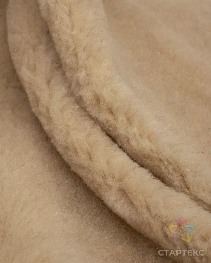 Мех искусственный из овечьей шерсти, 450г/м.кв арт. МХ-221-2-24895.002 - рис. 2