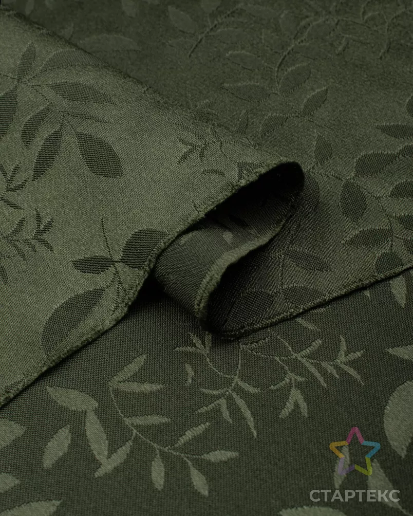 Атлас жаккард "Моар" арт. ЖКА-15-10-7036.141 - рис. 3