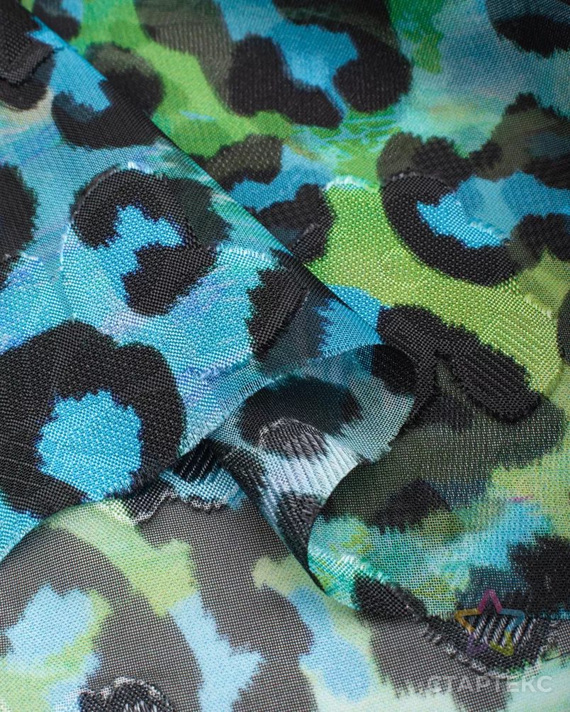 Шифон-жаккард принт арт. ШВ-21-1-21678.016 - рис. 4