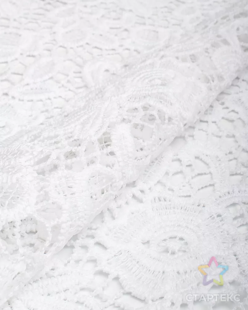 Кружевное полотно "Кроше" арт. КПКП-89-2-25200.007 - рис. 1