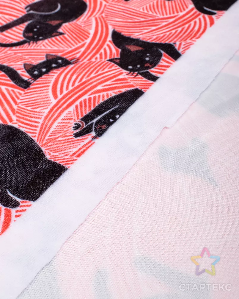 Бархат мраморный принт 255 гр/м.кв. арт. Б-135-1-24930.060 - рис. 3