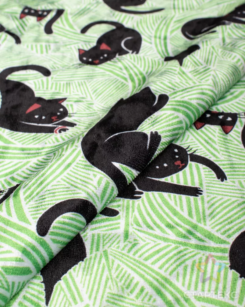 Бархат мраморный принт 255 гр/м.кв. арт. Б-135-4-24930.063 - рис. 1