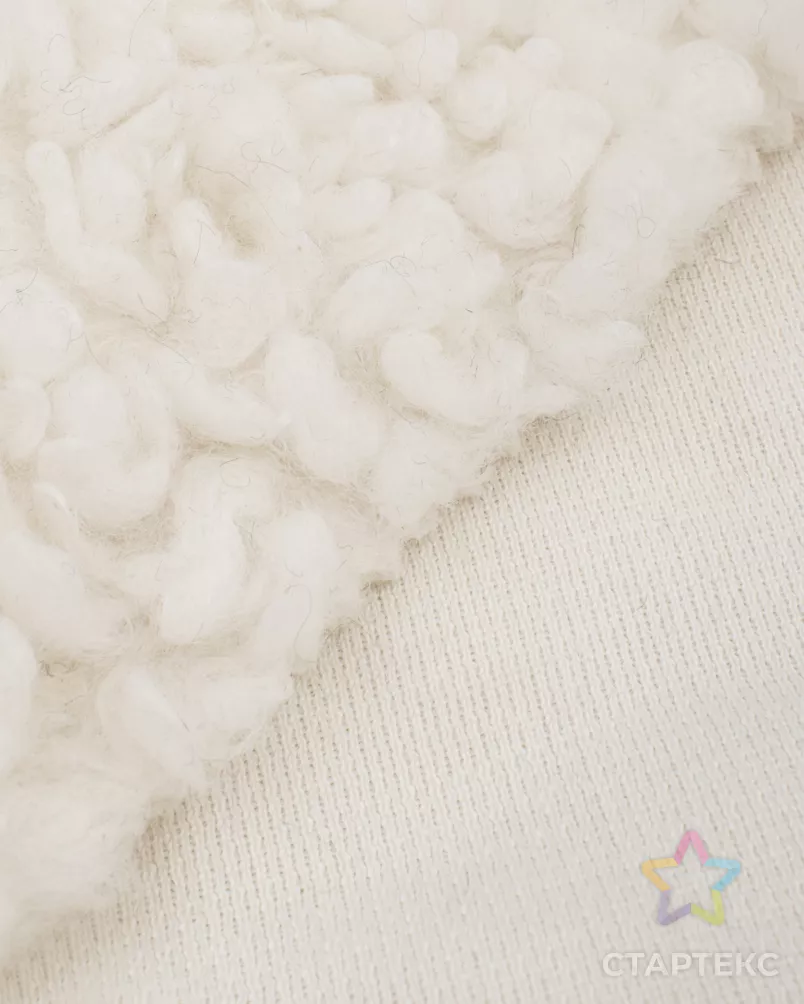 Мех на трикотаже "Bublle" арт. МХ-137-1-23541.001 - рис. 3