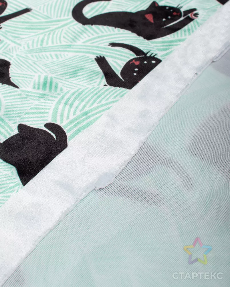 Бархат мраморный принт 255 гр/м.кв. арт. Б-135-5-24930.064 - рис. 3