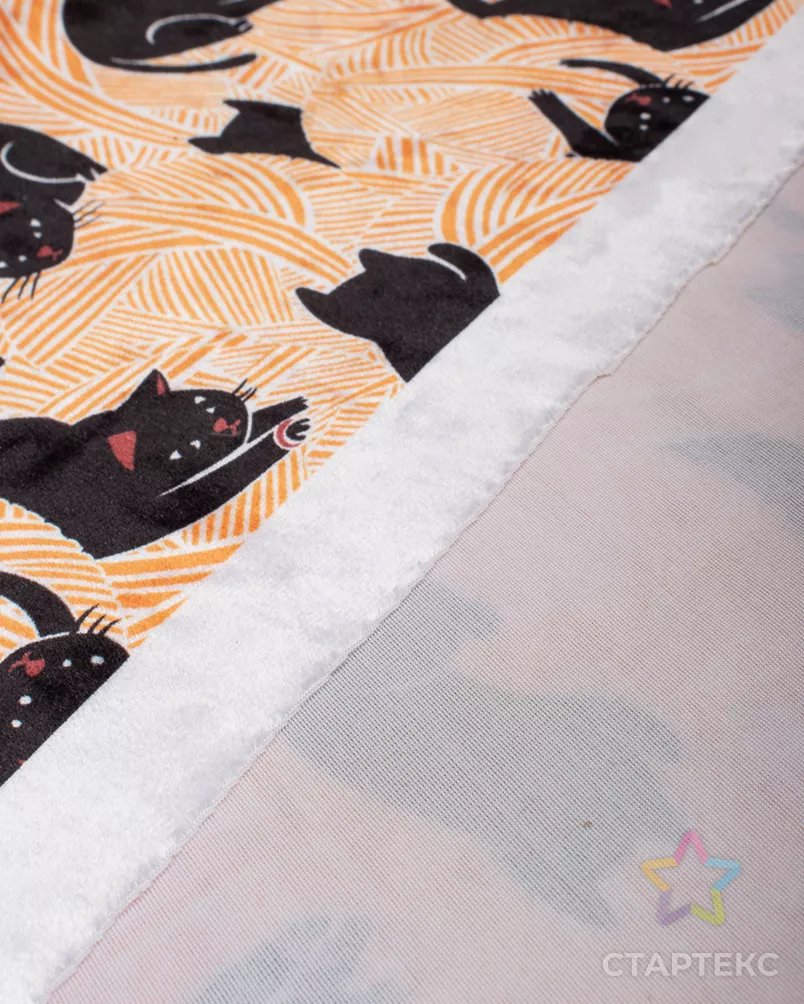 Бархат мраморный принт 255 гр/м.кв. арт. Б-135-6-24930.065 - рис. 3