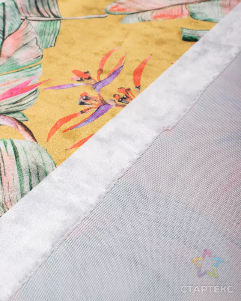 Бархат мраморный принт 255 гр/м.кв. арт. Б-134-6-24930.059 - рис. 3