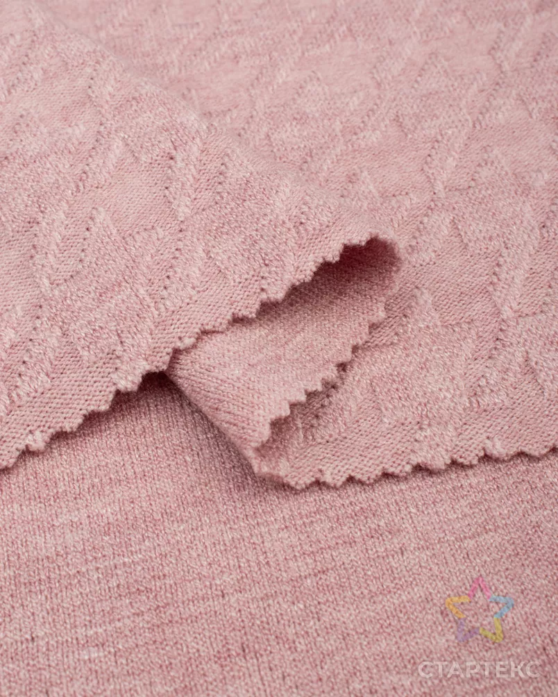 Трикотаж жаккард меланж арт. ТДЖ-457-3-23380.003 - рис. 3