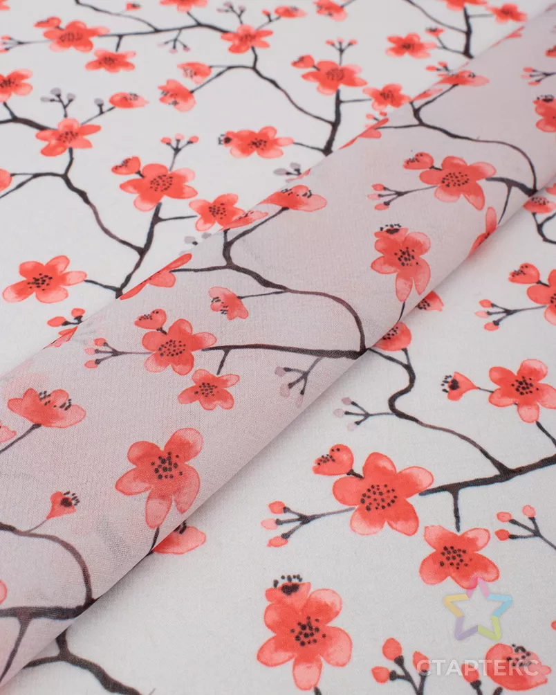 Шелк-шифон принт арт. ШП-658-1-22580.037 - рис. 1