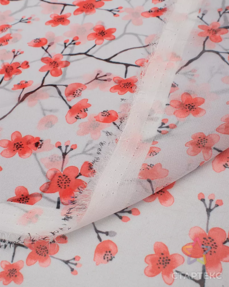 Шелк-шифон принт арт. ШП-658-1-22580.037 - рис. 4