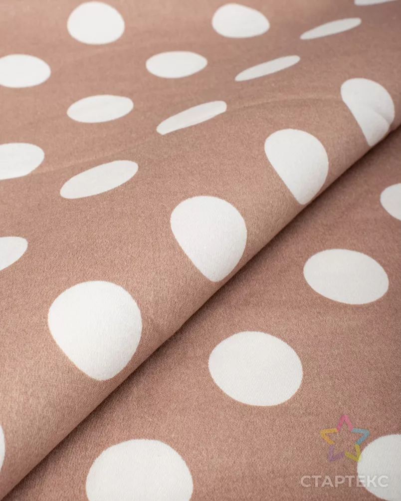 Хлопок - сатин стрейч горошек арт. ХЛП-174-1-9585.037 - рис. 1 Хлопок - сатин стрейч горошек арт. ХЛП-174-1-9585.037 - рис. 1