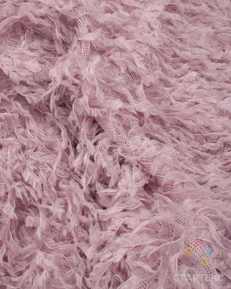 Мех на трикотаже "Лебяжий остров" арт. МХ-84-6-21753.006 - рис. 2 Мех на трикотаже "Лебяжий остров" арт. МХ-84-6-21753.006 - рис. 2