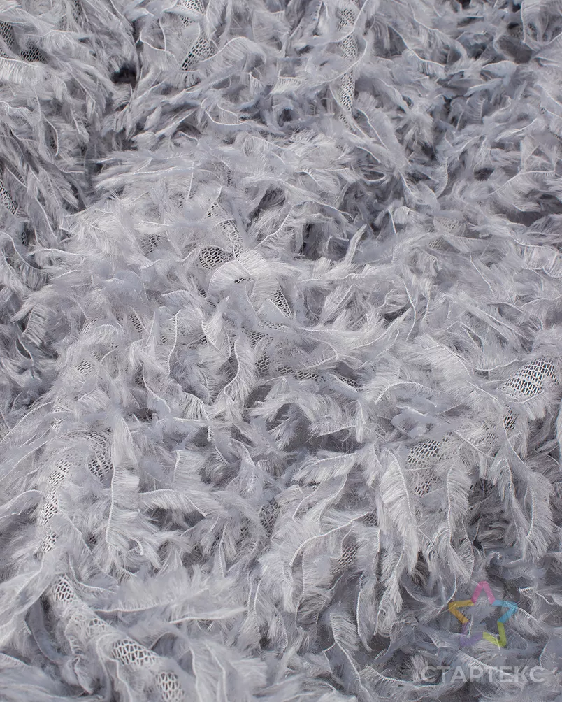 Мех на трикотаже "Лебяжий остров" арт. МХ-84-7-21753.007 - рис. 2