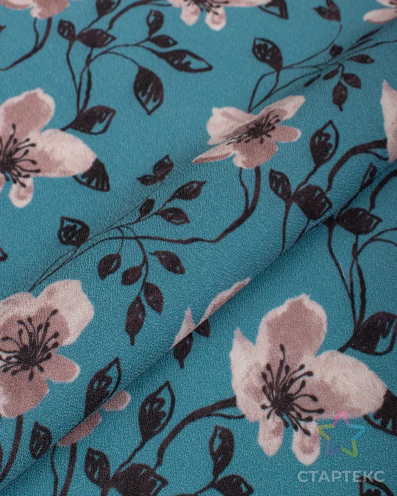 Креп стрейч принт арт. КР ПЛАТ-1-1-25133.003 - рис. 1 Креп стрейч принт арт. КР ПЛАТ-1-1-25133.003 - рис. 1